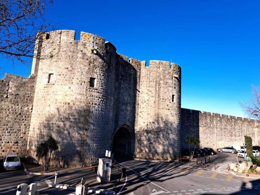 Lesehan Appartement Aigues Mortes Vue Remparts Exterior photo